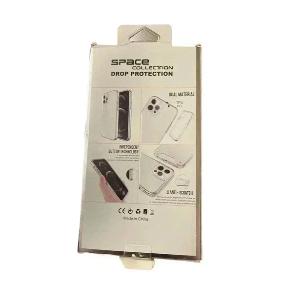 SPACE COLLECTION I PHONE 12 AND 12 PRO CLEAR CASE - Picture 2 of 2